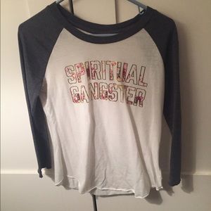 Spiritual Gangster Baseball Tee
